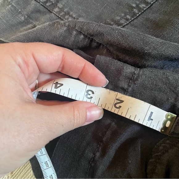 Joie Bosworth linen belted waist romper - Picture 9 of 12